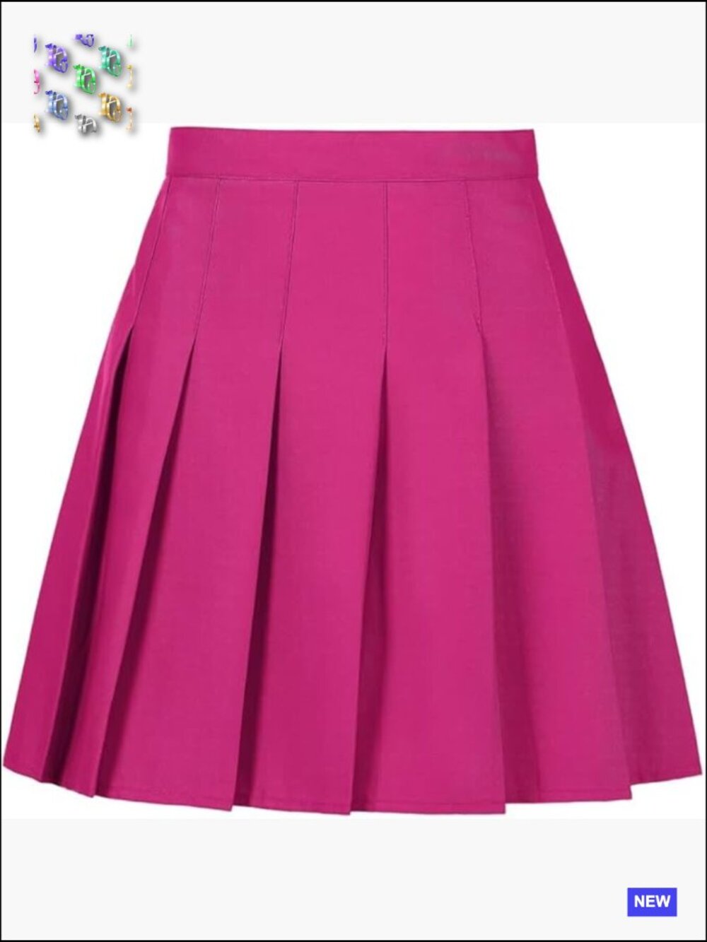 Pleated Tennis Skirt High Waisted A-Line Athletic Golf Skort with Shorts School